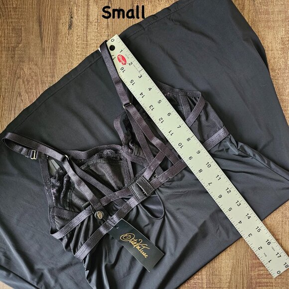 NWT!! Dita Von Teese Madame X Slip/Chemise, S Cheetah - Picture 7 of 11